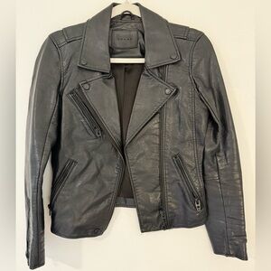 Blank NYC Black Leather Jacket